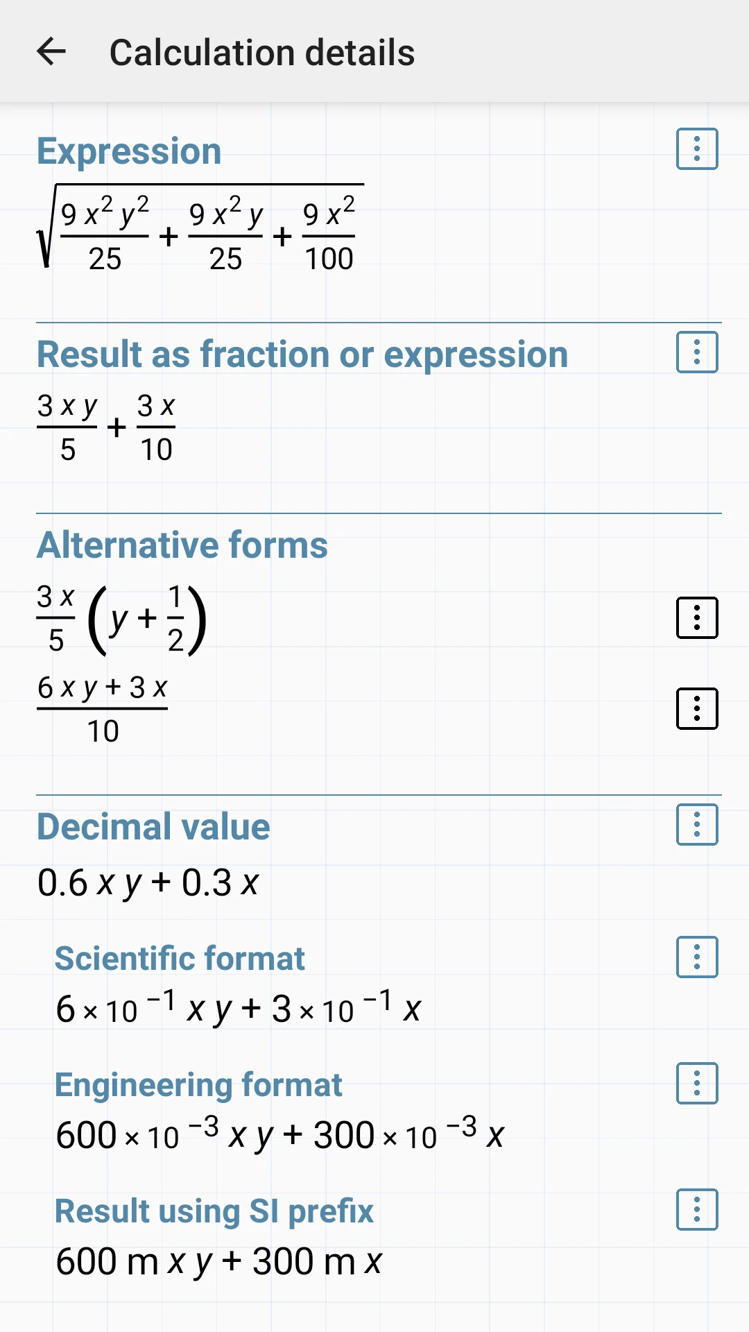 HiPER Calc Pro screenshot